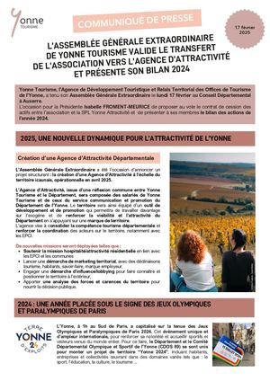 Assemblée Générale Extraordinaire 17 février 2025