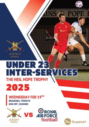 Army FA Inter Services U23 v RAF