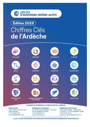 Chiffres Cles 2025 de l'Ardèche
