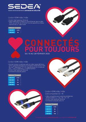 Feuillet Promo Février Saint Valentin SANS PRIX