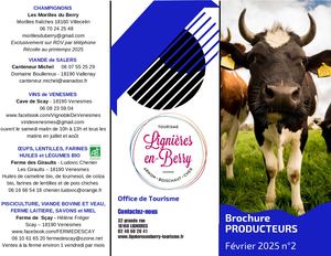 Producteurs Lignières Châteauneuf Levet 2025