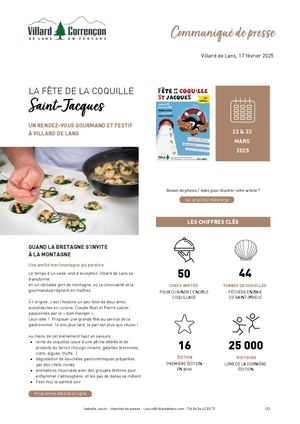 Cp Fête De La Coquille Saint Jacques 2025
