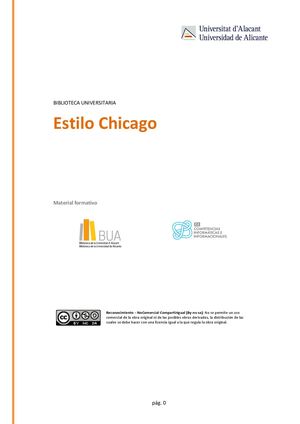 Material De Consulta Estilo Chicago