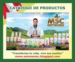 CATALOGO DE PRODUCTOS MSC NETWORK