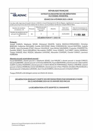 Deliberations Et Annexes Cm 06 02 2025