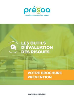 Plaquette Outils Evaluation Des Risques