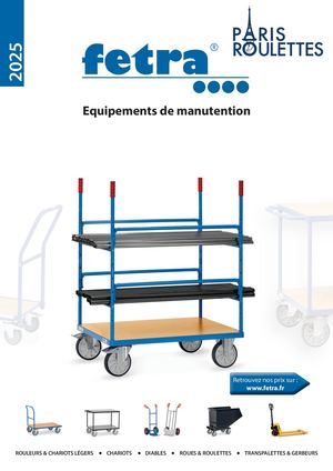 Fetra (Fabricant Allemand) 190 pages