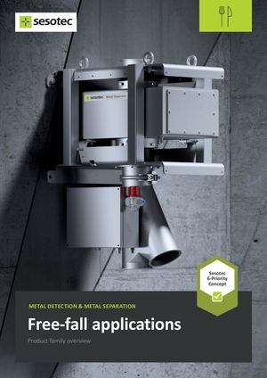 Sesotec Free Fall Applications Split