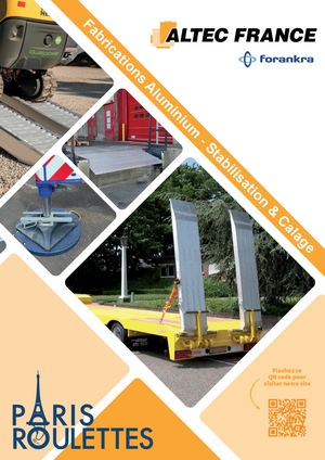 Altec Rampes en ALU  (Fabrication Allemagne) 170 pages