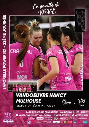 Programme VNVB - MULHOUSE