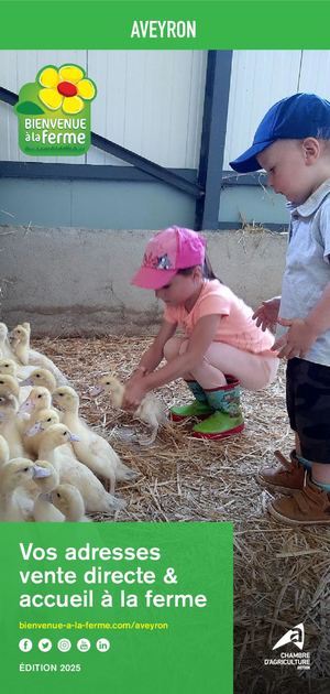 Brochure Bienvenue à La Ferme Aveyron 2025 Web