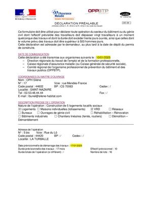 1338 Déclaration Préalable Sps - Ti Gwen