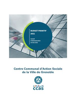 Budget Primitif 2021 - Dossier de présentation