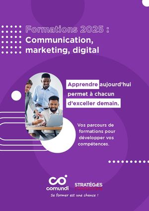 Formations communication, marketing, digital