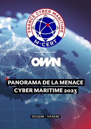 Panorama de la cybermenace maritime 2023