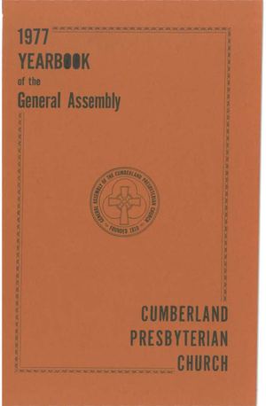 1977 Yearbook of the Cumberland Presbyterian Church