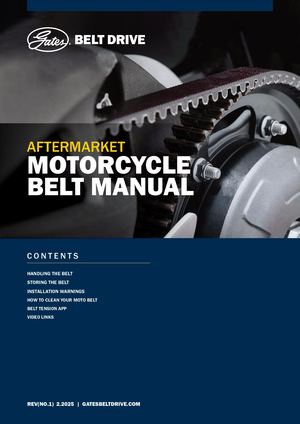Aftermarket Motorcycle Belt Manual
