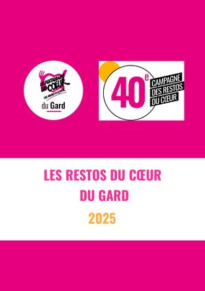 Les Restos du Coeur du Gard - Présentation