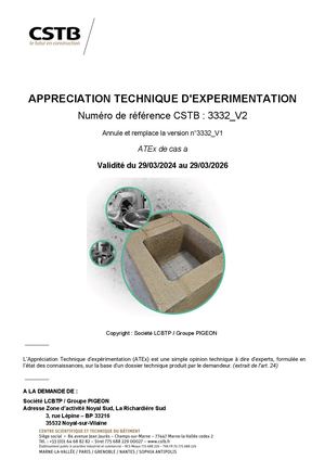 Geomur Atex Cas A 3332 V2