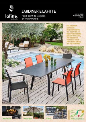Lafitte Collection salons de jardin 2025