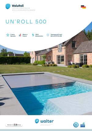 Broschüre Walu Roll UN'ROLL 500 DE