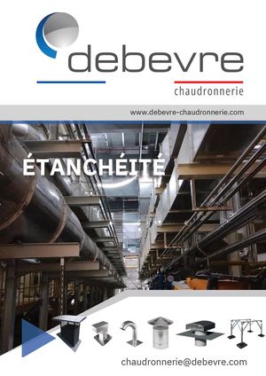 Debevre Chaudronnerie - Catalogue Étanchéité