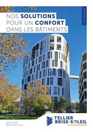 TELLIER BRISE-SOLEIL • BROCHURE RÉCAP 2025