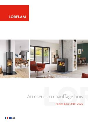 CATALOGUE LORFLAM BOIS Poêles Ofen 2025
