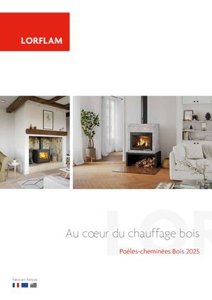 CATALOGUE LORFLAM BOIS Poêles Cheminée BOX 2025