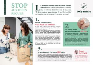 Vente directe à domicile : STOP aux idées reçues