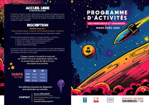 Programme mercredis et vendredis - Mars/Avril 2025