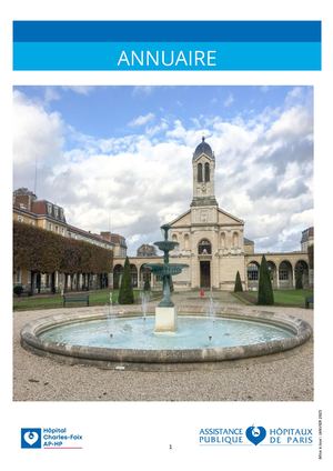 Annuaire Charles-Foix