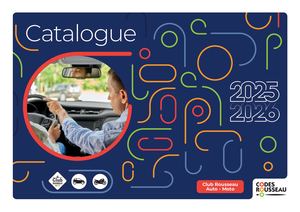 Catalogue Général Auto-école 2025