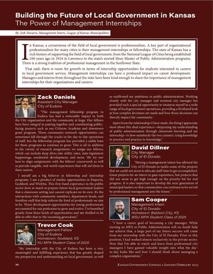 Building the Future of Local Government in Kansas: The Power of Management Internships
