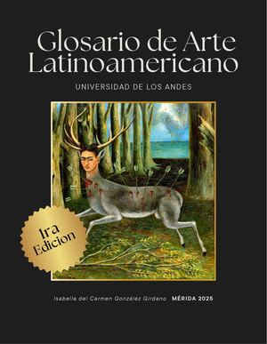 Glosario de términos historia del arte latinoamericano. Isabella González Giordano