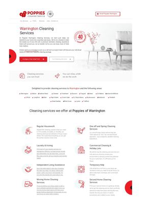 Poppies Warrington Cleaning