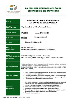 Id 873 Ficha La Pericial Neuropsicologica