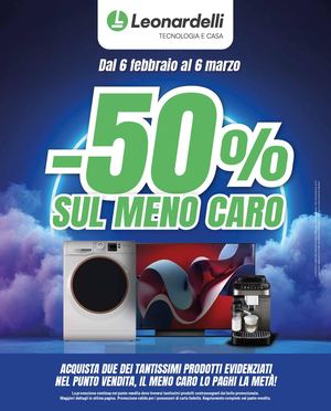 Il Meno Caro lo paghi la metà! feb-mar25