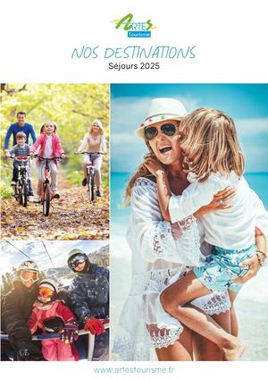 Catalogue ARTES Tourisme - Nos Destinations 2025