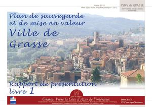 Plan de Sauvegarde et de Mise en Valeur Livre 1 Grasse 01rp
