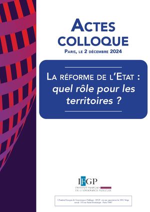 Actes du colloque IFGP 2024
