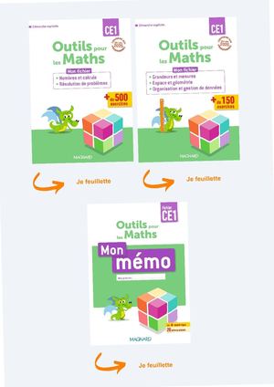 Outils pour les maths CE1 Fichier 1 + Fichier 2 + Mémo_EXTRAIT