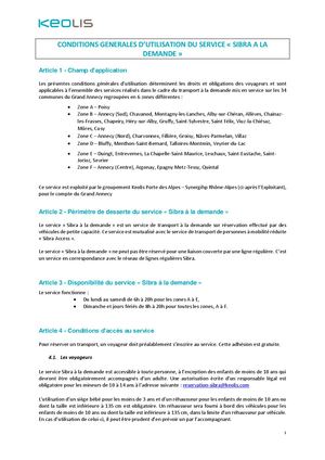 CGU SIBRA A LA DEMANDE 24 02 2025 V F