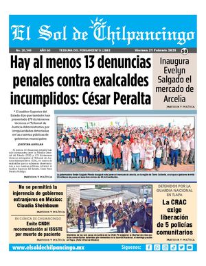 El Sol De Chilpancingo 21 Febrero 2025 Compressed