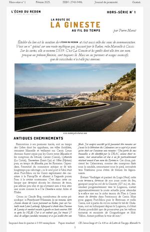 HORS-SÉRIE la Gineste