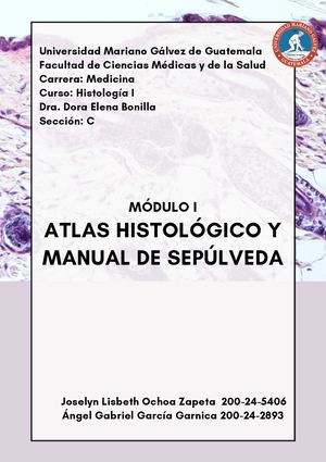 Atlas Histológico y Manual de Sepúlveda