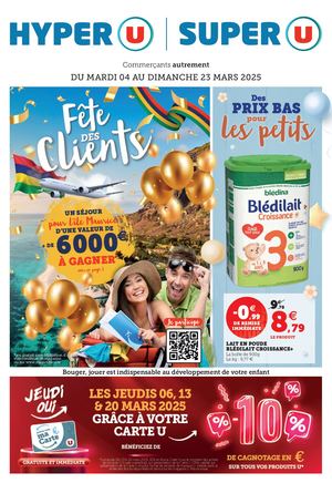 CATALOGUE DU 04 AU 23 MARS 2025 - HYPER U/ SUPER U
