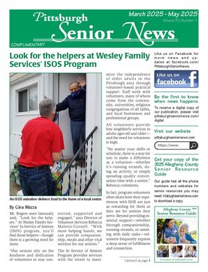 Mar-May 2025 Pittsburgh Senior News