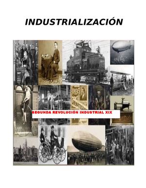 Revista De La Segunda Revolución Industrial
