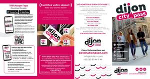 Flyer Dijon City Pass 2025